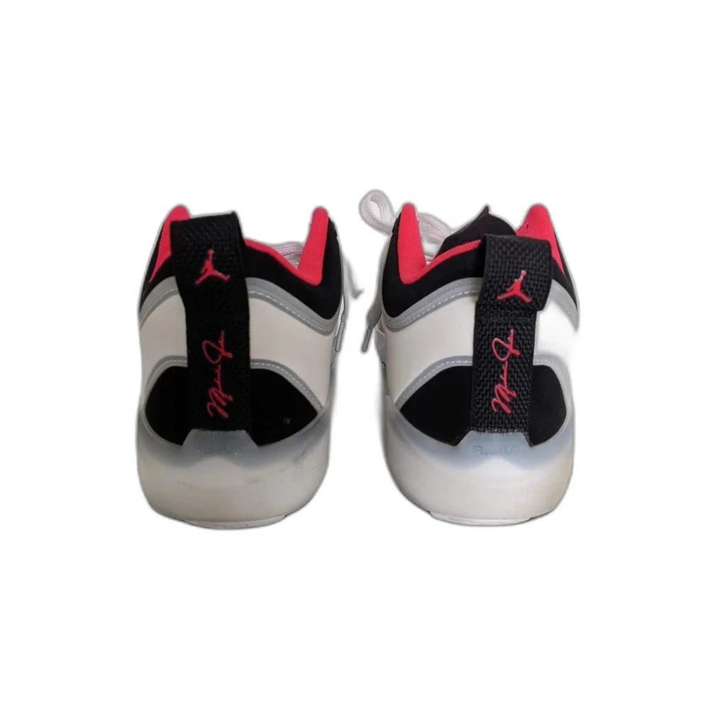 Men's Vintage Nike Air Jordan 37 XXXVII Low Siren Red White Black Sneakers 12 - Picture 3 of 8